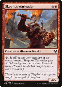 Skophos Warleader (154) - Theros Beyond Death