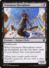 Venomous Hierophant (122) - Theros Beyond Death