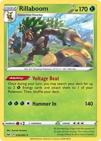 Rillaboom (014) (014/202) - SWSH01: Sword & Shield Base Set