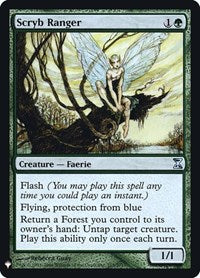 Scryb Ranger (215) - The List Reprints
