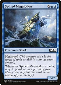 Spined Megalodon (72) - Core Set 2021