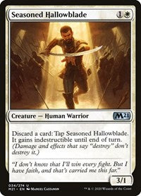 Seasoned Hallowblade (34) - Core Set 2021