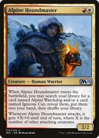 Alpine Houndmaster (215) - Core Set 2021