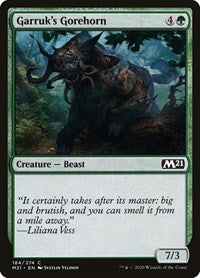 Garruks Gorehorn (184) - Core Set 2021