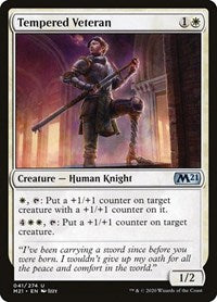 Tempered Veteran (41) - Core Set 2021