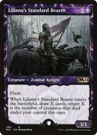 Lilianas Standard Bearer Showcase (299) - Core Set 2021