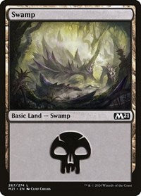 Swamp 267 (267) - Core Set 2021
