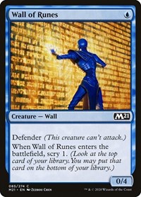 Wall of Runes (85) - Core Set 2021