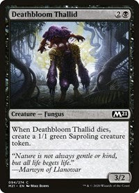 Deathbloom Thallid (94) - Core Set 2021