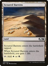 Scoured Barrens (250) - Core Set 2021