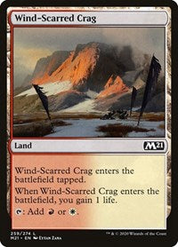 Wind Scarred Crag (259) - Core Set 2021
