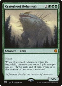 Craterhoof Behemoth (385) - Jumpstart