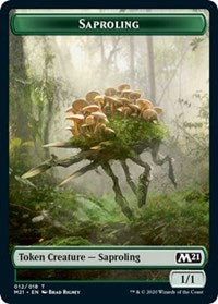 Saproling Token (12) - Core Set 2021