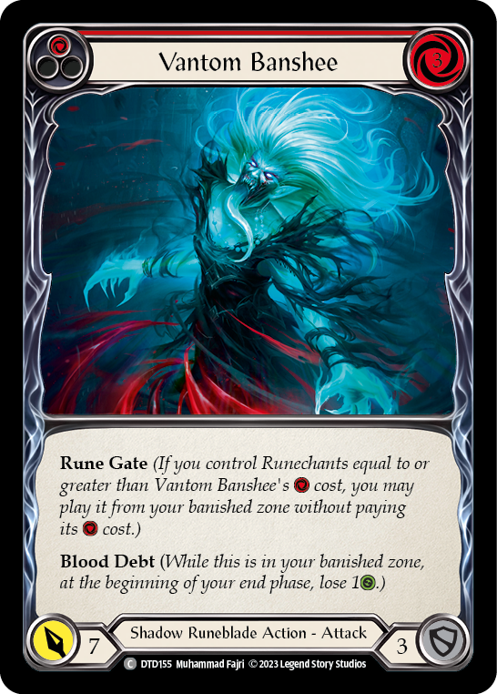 Vantom Banshee (Red) [DTD155] (Dusk Till Dawn)