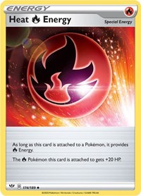 Heat R Energy (174/189) - SWSH03: Darkness Ablaze