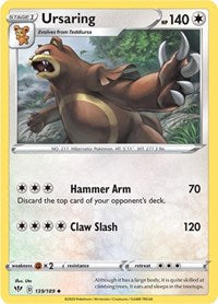 Ursaring (139/189) - SWSH03: Darkness Ablaze