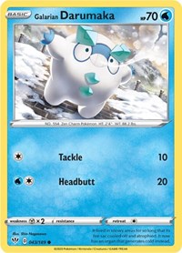 Galarian Darumaka (043/189) - SWSH03: Darkness Ablaze