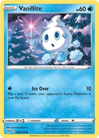 Vanillite (045/189) - SWSH03: Darkness Ablaze