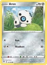 Aron (121/189) - SWSH03: Darkness Ablaze