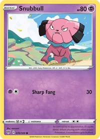 Snubbull (070/189) - SWSH03: Darkness Ablaze