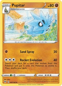 Pupitar (087/189) - SWSH03: Darkness Ablaze