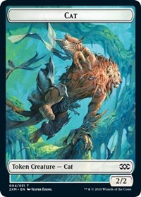 Cat Token (4) - Double Masters