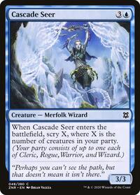 Cascade Seer (48) - Zendikar Rising