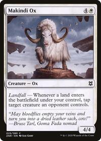 Makindi Ox (25) - Zendikar Rising