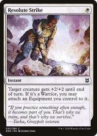 Resolute Strike (35) - Zendikar Rising