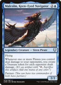 Malcolm Keen Eyed Navigator (79) - Commander Legends