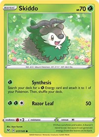Skiddo (017/185) - SWSH04: Vivid Voltage
