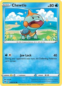 Chewtle (038/185) - SWSH04: Vivid Voltage