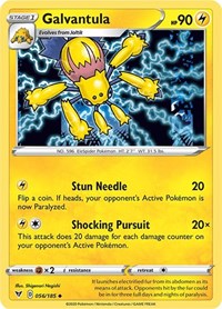 Galvantula (056/185) - SWSH04: Vivid Voltage