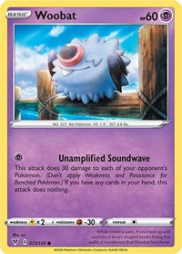 Woobat (073/185) - SWSH04: Vivid Voltage