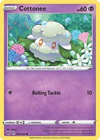 Cottonee (075/185) - SWSH04: Vivid Voltage