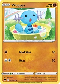 Wooper (083/185) - SWSH04: Vivid Voltage