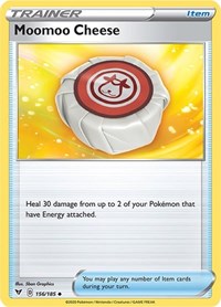 Moomoo Cheese (156/185) - SWSH04: Vivid Voltage
