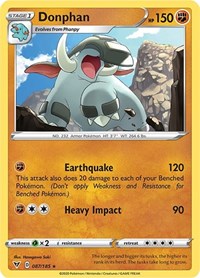 Donphan (087/185) - SWSH04: Vivid Voltage