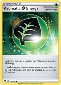 Aromatic Grass Energy (162/185) - SWSH04: Vivid Voltage
