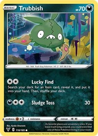 Trubbish (110/185) - SWSH04: Vivid Voltage