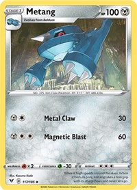 Metang (117/185) - SWSH04: Vivid Voltage