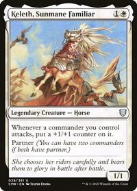 Keleth Sunmane Familiar (28) - Commander Legends