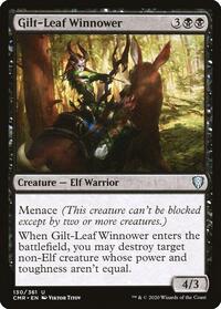 Gilt Leaf Winnower (130) - Commander Legends