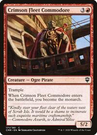 Crimson Fleet Commodore (171) - Commander Legends
