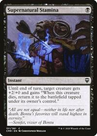 Supernatural Stamina (151) - Commander Legends