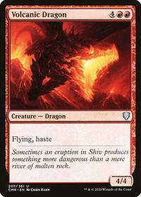 Volcanic Dragon (207) - Commander Legends