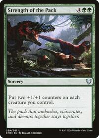 Strength of the Pack (259) - Commander Legends