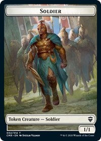 Soldier Token (2) - Commander Legends
