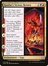 Kardurs Vicious Return (217) - Kaldheim