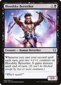 Bloodsky Berserker (80) - Kaldheim